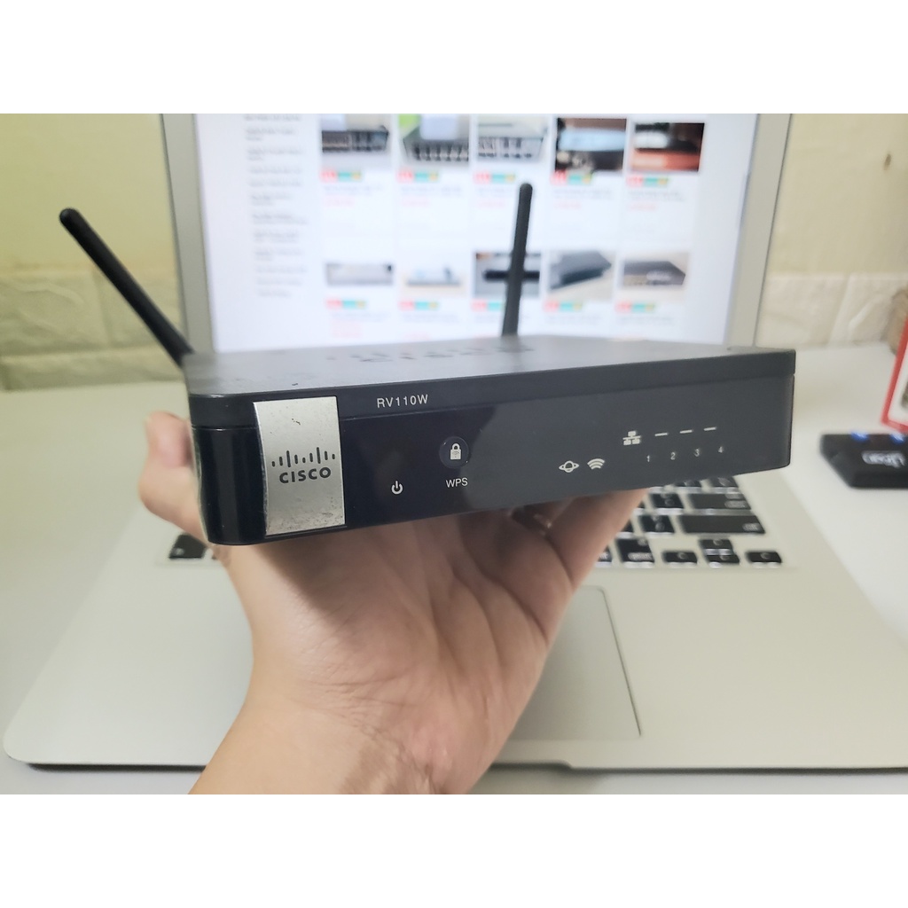 Cisco RV110W-E-G5-K9 | Thiết Bị Định Tuyến Tích Hợp Wireless N Vpn Firewall