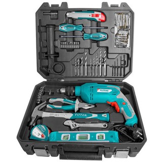 Bộ máy khoan búa 101 món total thkthp 1012e