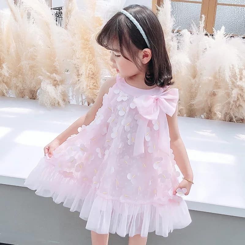 [SW1327] Đầm bé gái size 2 (9-11kg)