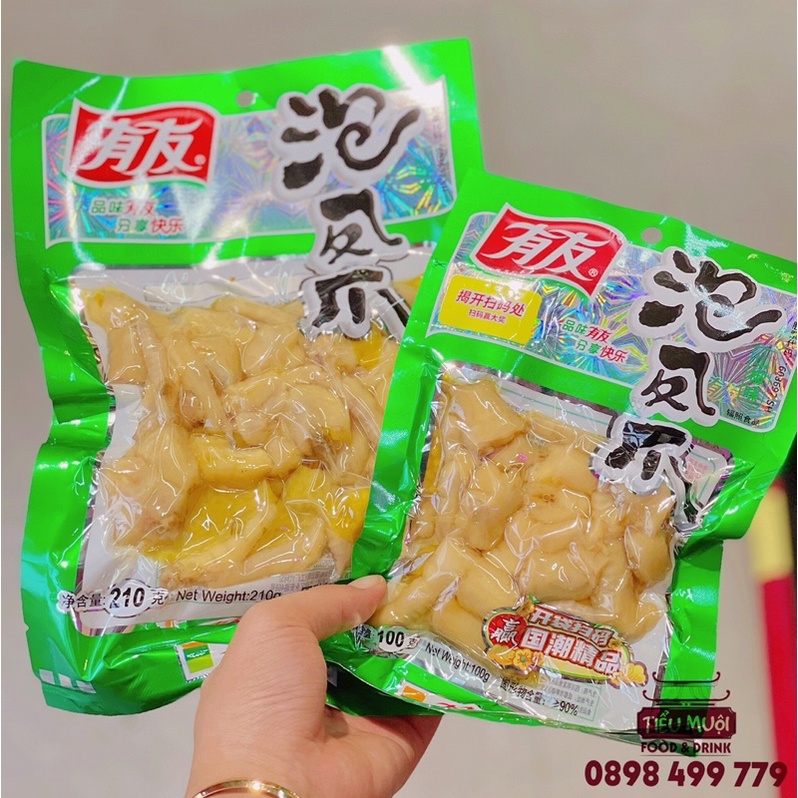 Chân Gà cay Yuyu siêu hot 210g Ăn Vặt Tiểu Muội