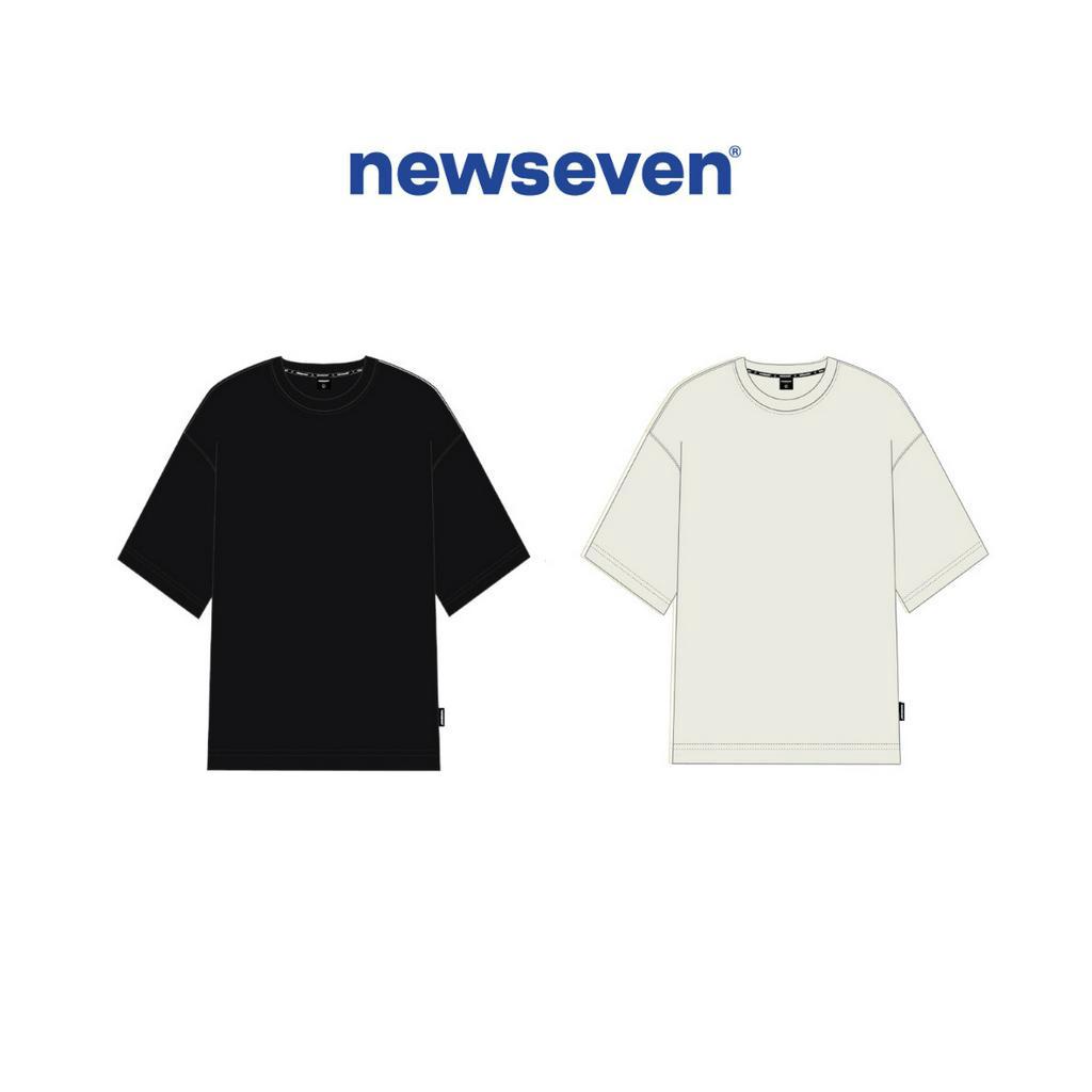 COMBO 2 Áo Thun Trơn NEWSEVEN VOTRI Basic Tee AT185 - CB.187