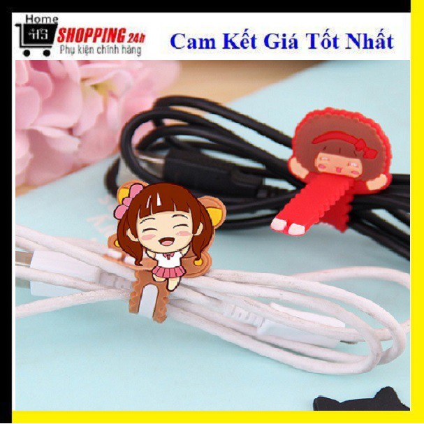 Dây Quấn Buộc Tai Nghe, Cáp Sạc Hình Thú Cute | BigBuy360 - bigbuy360.vn