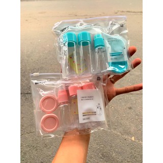 Bộ chiết mỹ phẩm 7 món Hàn Quốc