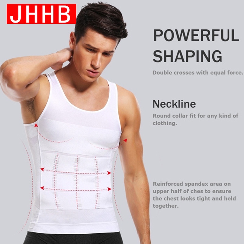 Áo Sát Nách Định Hình Cơ Thể Thon Gọn Bằng Abs Cho Nam