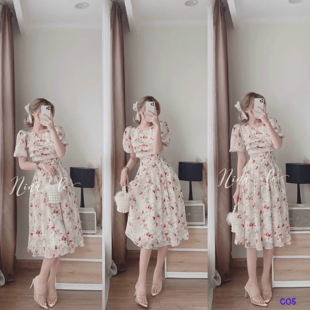 (HCM) ĐẦM XÒE HOA CÔNG CHÚA SANG CHẢNH - THỜI TRANG HOA ANH ĐÀO SIÊU ĐẸP TÔN DÁNG QUYẾN RŨ MỚI NHẤT HIỆN NAY
