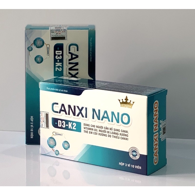 Viên uống Canxi Hữu cơ CANXI NANO - D3- K2