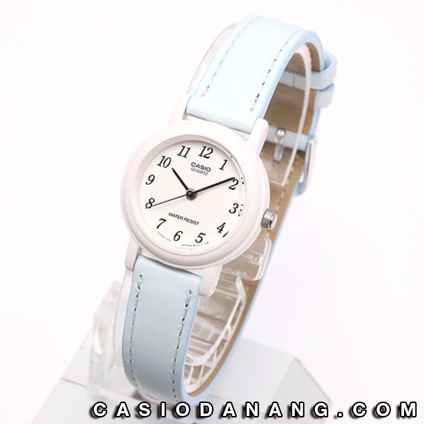 Đồng hồ nữ dây da Casio chính hãng Anh Khuê LQ-139L-2BDF (25mm)