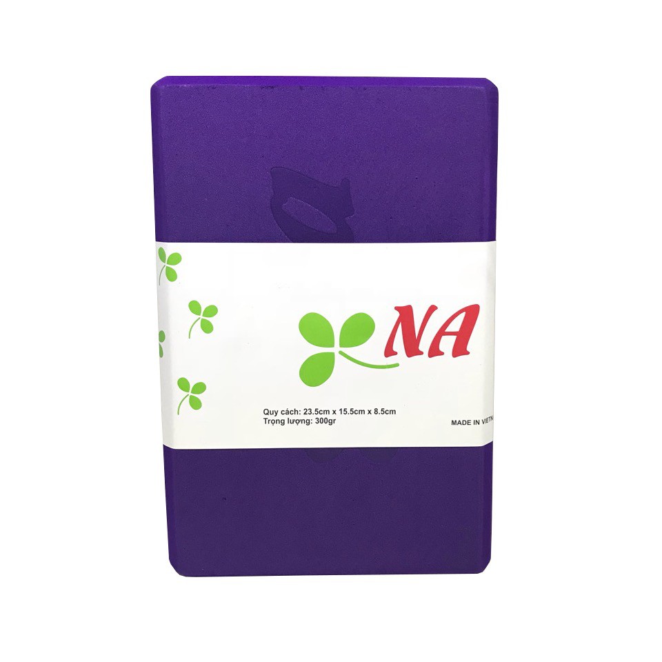 Gạch tập yoga cao cấp NA 300gr (Tím)