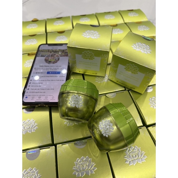 Kem tái tạo da thảo mộc Natural White dưỡng trắng,Sạm,Thâm mụn Giá Sỉ Spa