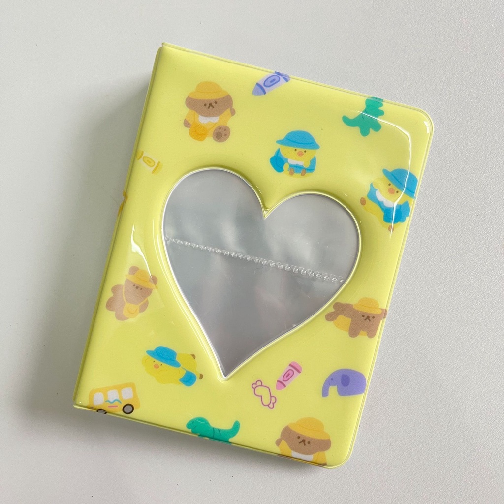 GaLiCiCi Album 3 Inch Korean Cute Cartoon Bear Photo Album / Polaroid Photo Album