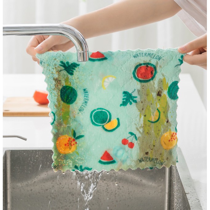 Khăn sợi siêu nhỏ lau nhà bếp tiện lợi 365