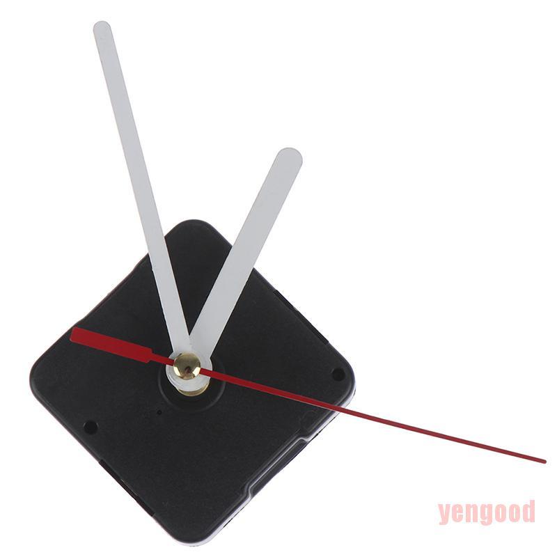Bộ Đồng Hồ Treo Tường Chạy Pin Bằng Kim Loại Màu Bạc Diy