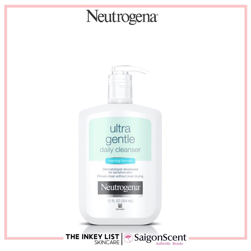 Sữa rửa mặt Neutrogena Ultra Gentle Daily Foaming Formula ( 354mL )