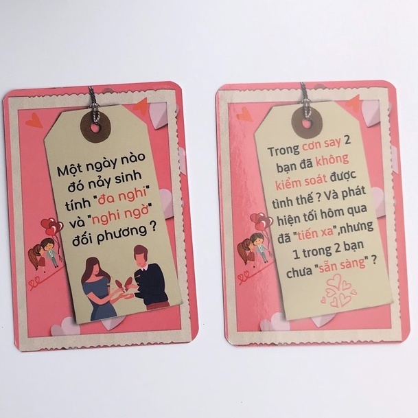 Bộ bài &quot;Tình Yêu&quot; xử lý tình huống nâng cao, cho các cặp đôi đang yêu nhau Card World