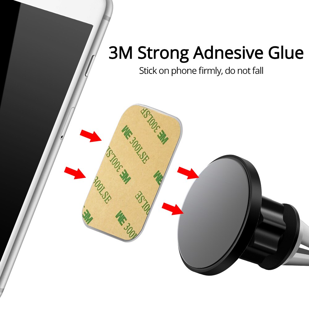 Miếng dán từ tính SGALAS thông dụng cho giá đỡ điện thoại xe hơi