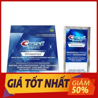 Combo 14 miếng dán trắng răng Crest 3D White Whitestrips loại Professional Effects - Mỹ