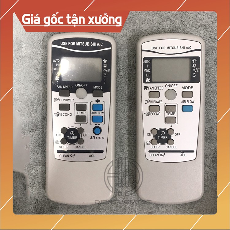 -BH 3 Tháng- Remote Điều khiển máy lạnh Mitsubishi