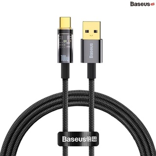 Cáp sạc nhanh tự ngắt gen2 usb to type-c 100w baseus explorer series