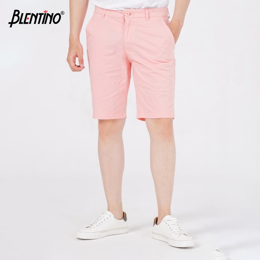 Quần Ngố Nam Vải Kaki Blentino BSF03 Chất Liệu Cotton Mềm Mịn Phong Cách Trẻ Trung , Lịch Lãm