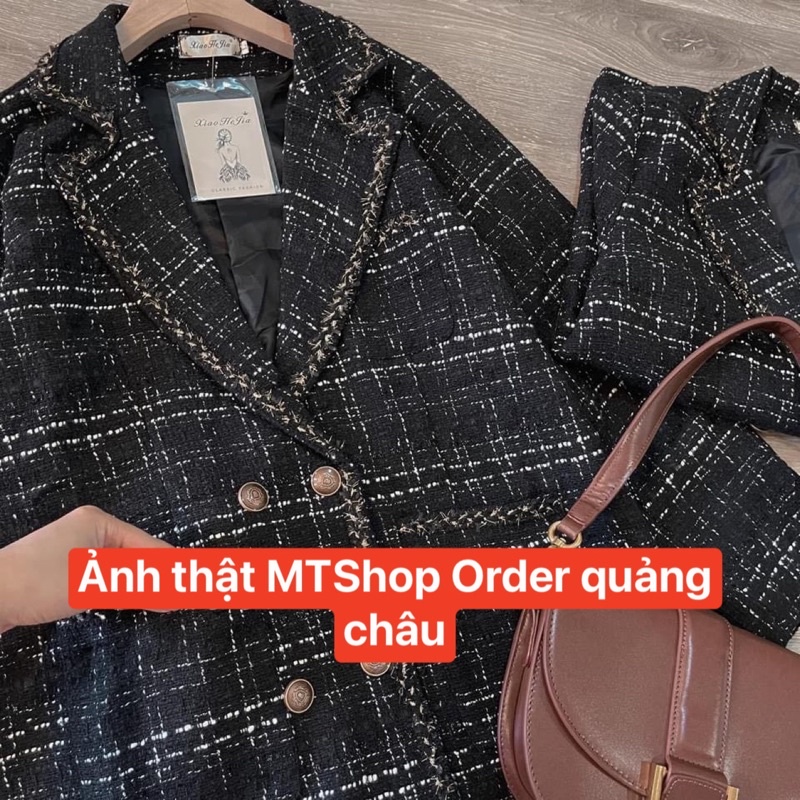 Áo dạ trần bông sang chảnh cho nữ có ảnh thật