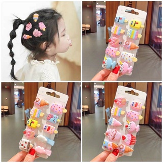 Set 10 kẹp tóc cho bé