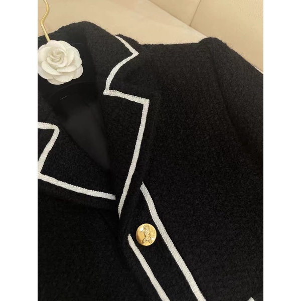 Áo khoác dạ Tweed sang chảnh