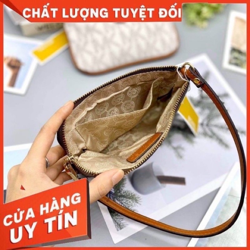 VÍ CLUTCH CẦM TAY NỮ CÓ DÂY ĐEO TAY SIZE 18 SMANO BAGS