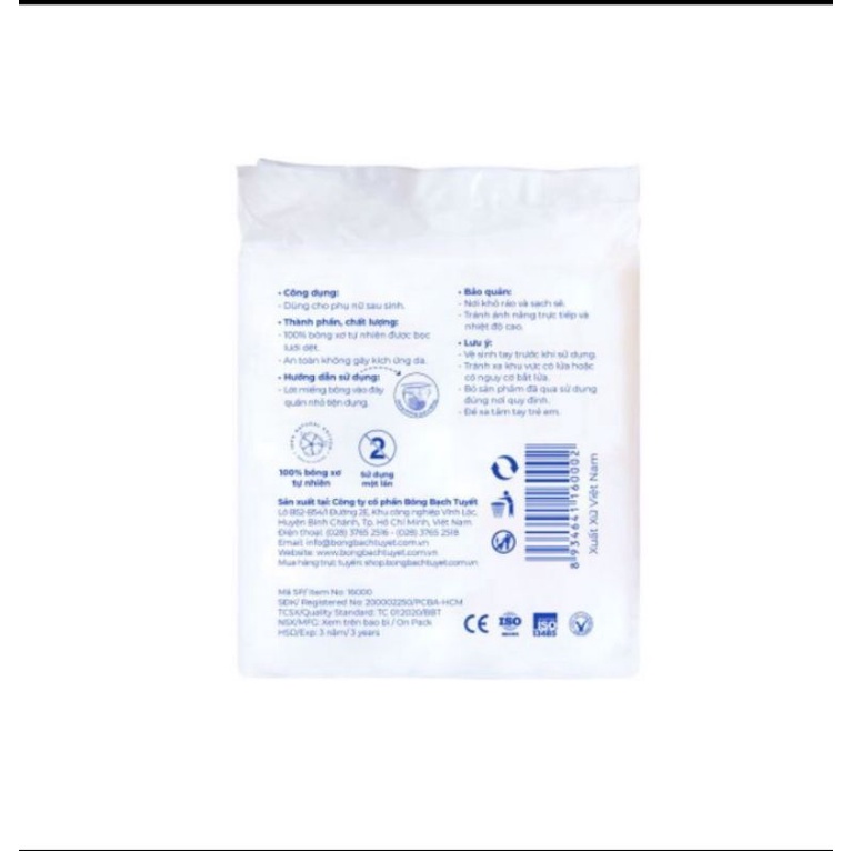 Băng lưới vệ sinh tuyết