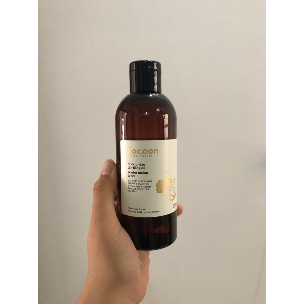 Toner Nước hoa hồng Bí Đao Cân Bằng Da Cocoon Winner Melon 140ml - 310ml