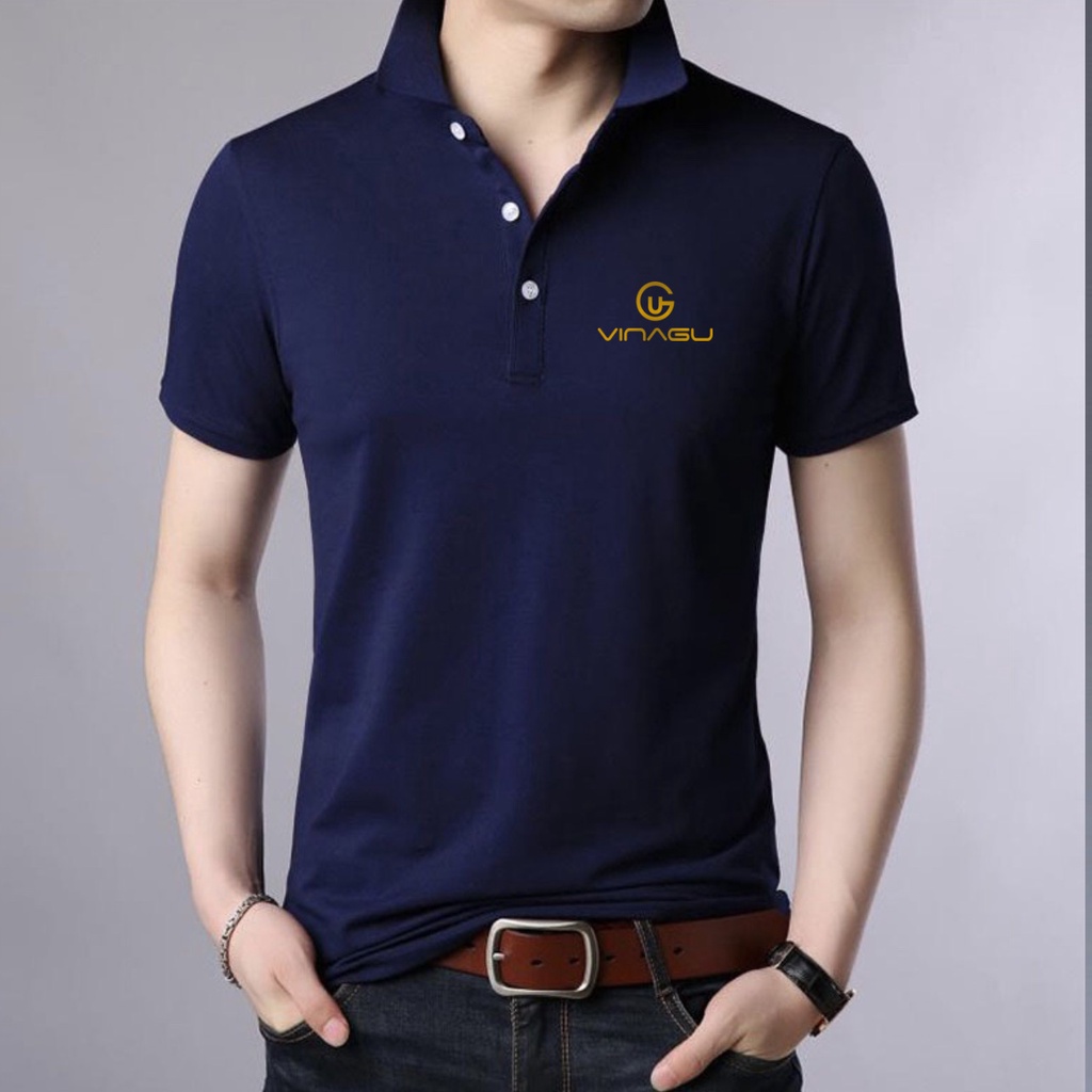 [Hàng cao cấp vnxk] Áo thun polo nam VINAGU cao cấp