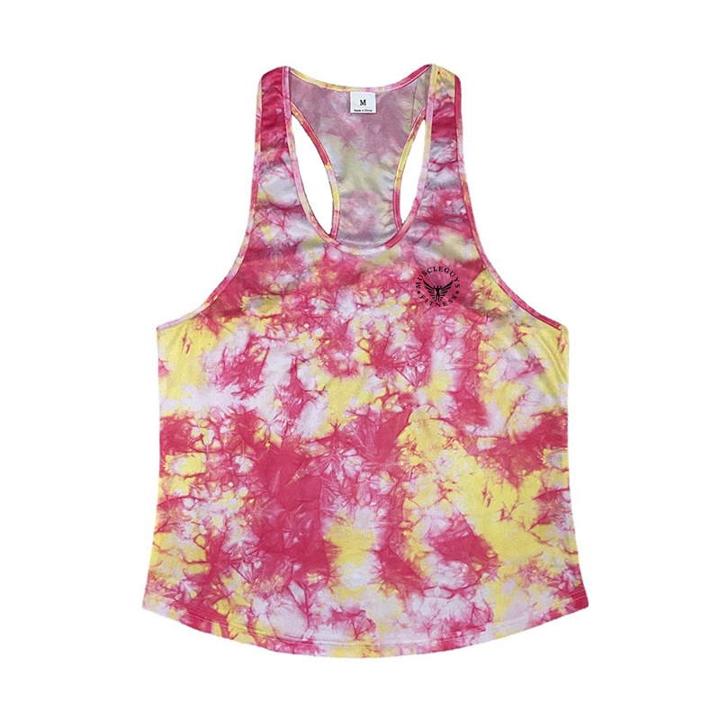 Áo Ba Lỗ Lưới Cổ Tròn In Hình Thời Trang Mùa Hè 2022 Dành Cho Nam