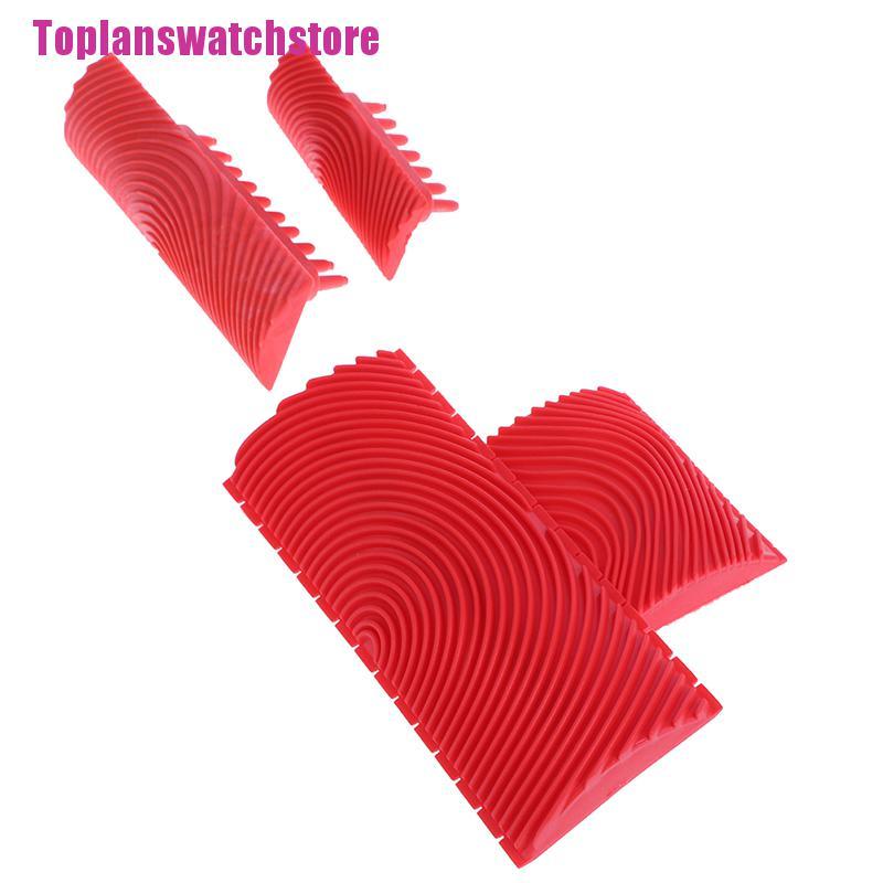 [Toplan] Cọ Sơn Tường Họa Tiết Vân Gỗ DIY