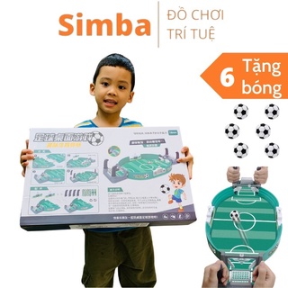 Bàn bóng đá kích thước lớn đồ chơi Simba bộ bàn đá banh mini trò chơi gia đình