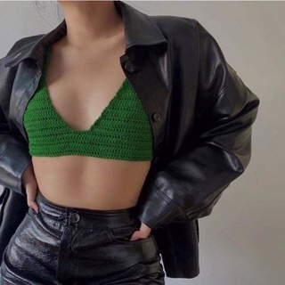 Áo bra len handmade ☘️FREESHIP☘️