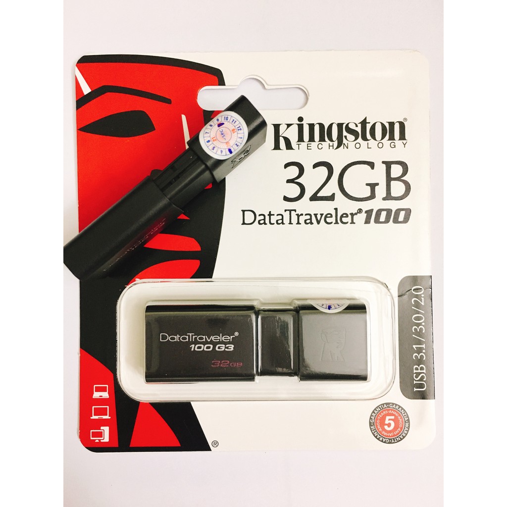 USB Kingston 32GB DT100G3 - USB 3.0 - Chính hãng