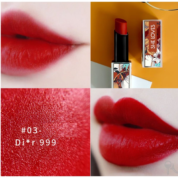 ❤ Son Sáp Hoa Cao Cấp Siêu Lì She Loves Lên Màu Cực Xinh ❤ -Z147-A6T2 | BigBuy360 - bigbuy360.vn