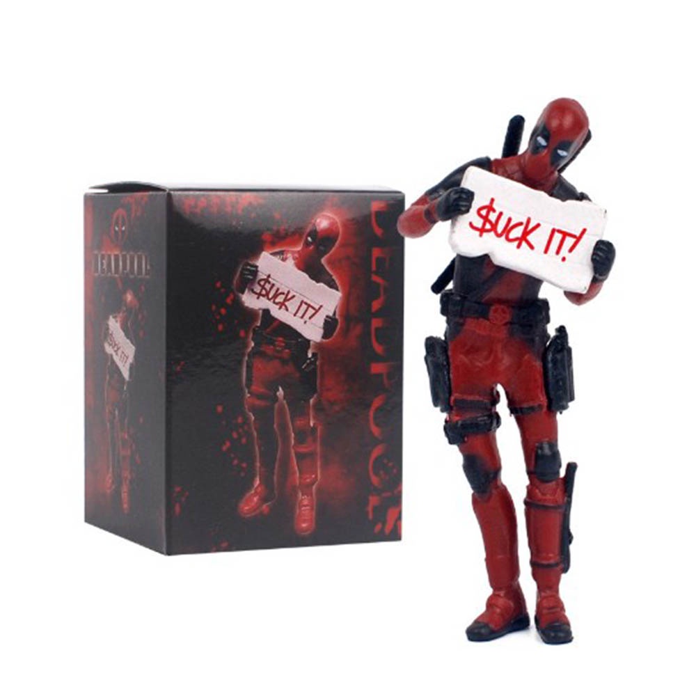 Sitting dead waiter hand to do small cheap peripheral toys DEADPOOL car decoration birthday gift