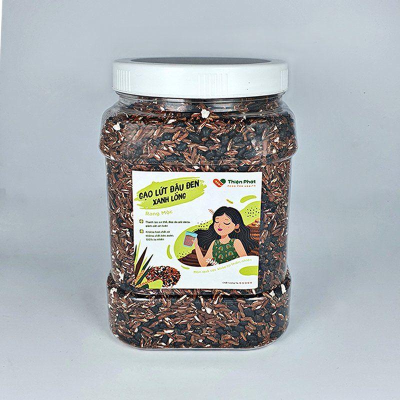 TRÀ GIẢM CÂN-GẠO Lứt ĐẬU Đen XANH LÒNG THIỆN PHÁT RANG Mộc 1kg