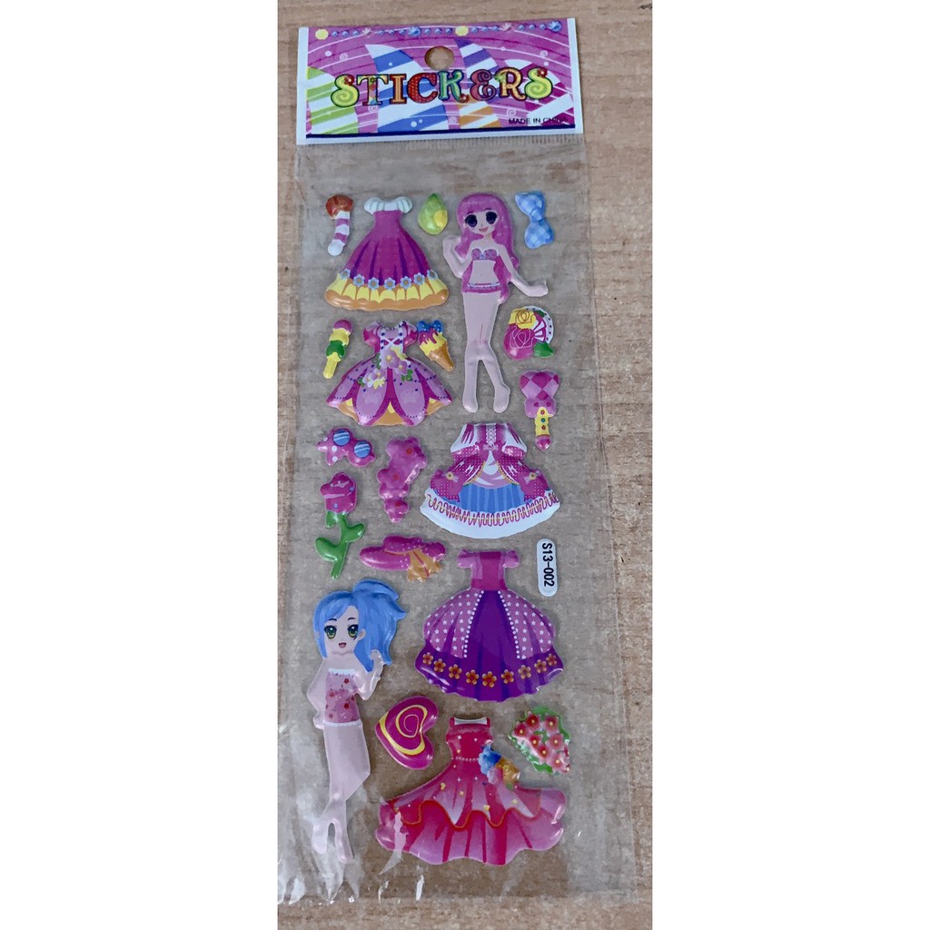 Sticker họa tiết nhân vật hoạt hình