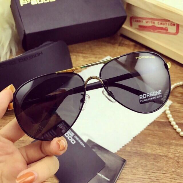 Combo FREE SHIP: Kính mắt nam đen vàng + Dây lưng da cao cấp 2017 | BigBuy360 - bigbuy360.vn