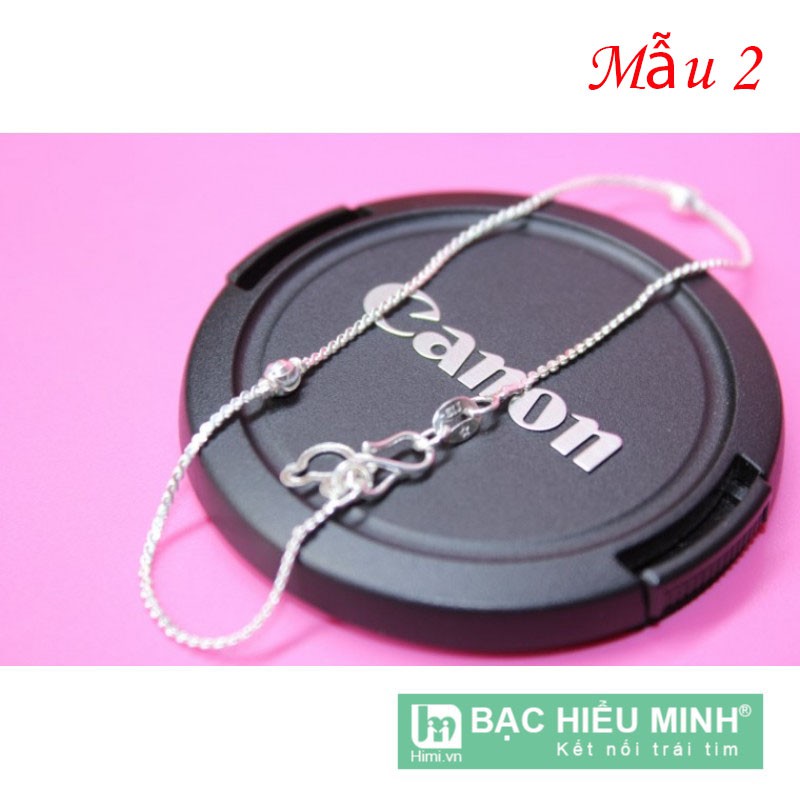 Lắc tay nữ bạc 925 HIMI LTU001 kiểu hàn quốc bạc thật đơn giản sáng đẹp - BẠC HIỂU MINH | BigBuy360 - bigbuy360.vn