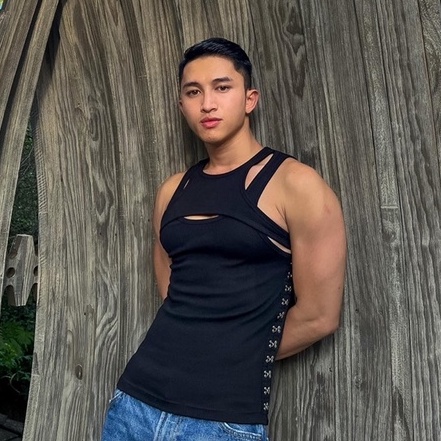 ÁO BA LỖ NAM HÀN QUỐC - LOUVIS LINES TANKTOP