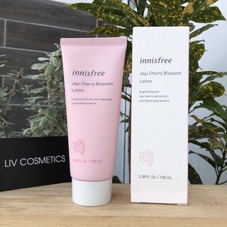 (Chính hãng) Sữa Dưỡng Chiết Xuất Lá Hoa Anh Đào Hoàng Gia Innisfree Jeju Cherry Blossom Lotion 100ml