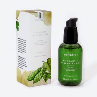 Sữa rửa mặt y học tinh chất khổ qua charantia cleansing gel soherbs