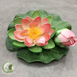 Hoa sen giả trang trí hồ nước - hoa sen cao cấp - bông lớn
