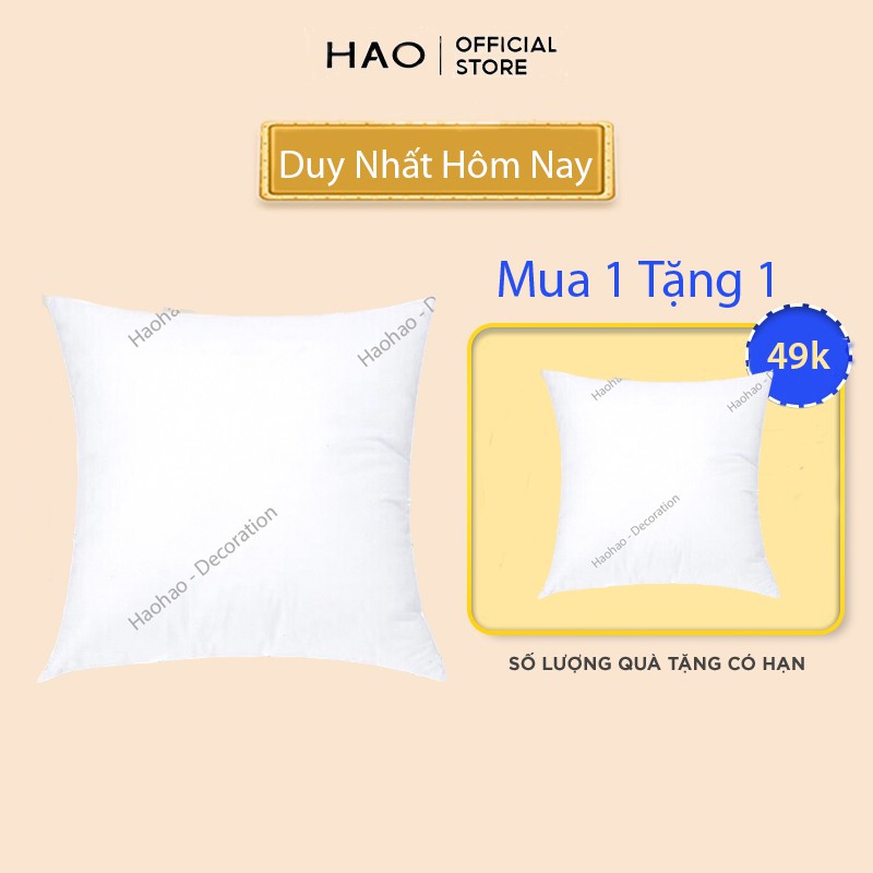 Ruột gối vuông Haohao tựa lưng trang trí