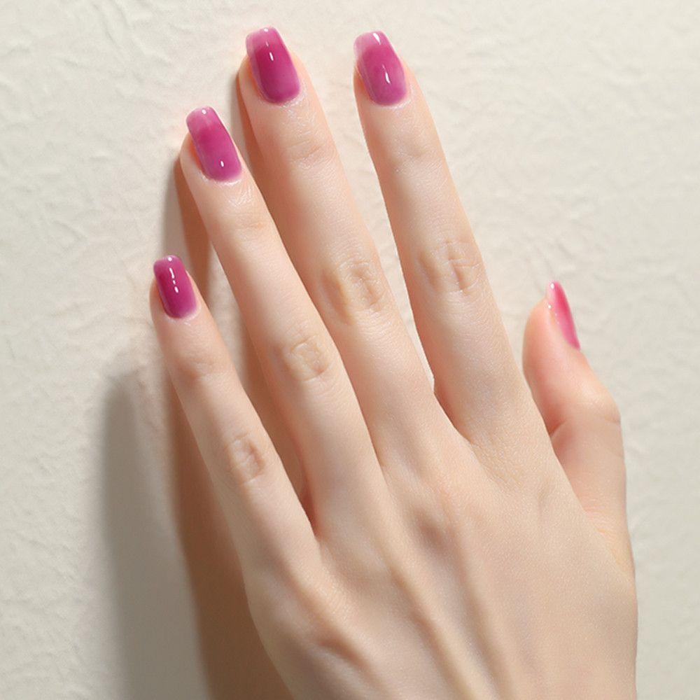 Gel Sơn Móng Tay Màu Nude Lấp Lánh Lâu Trôi DIY