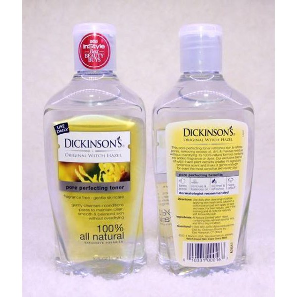 Nước Hoa Hồng Dickinson’s Original Witch Hazel Pore Perfecting Toner