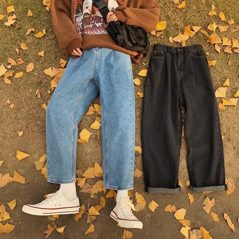 Quần Jeans Nam Ống Đứng Phong Cách Hip Hop Thời Trang 2020