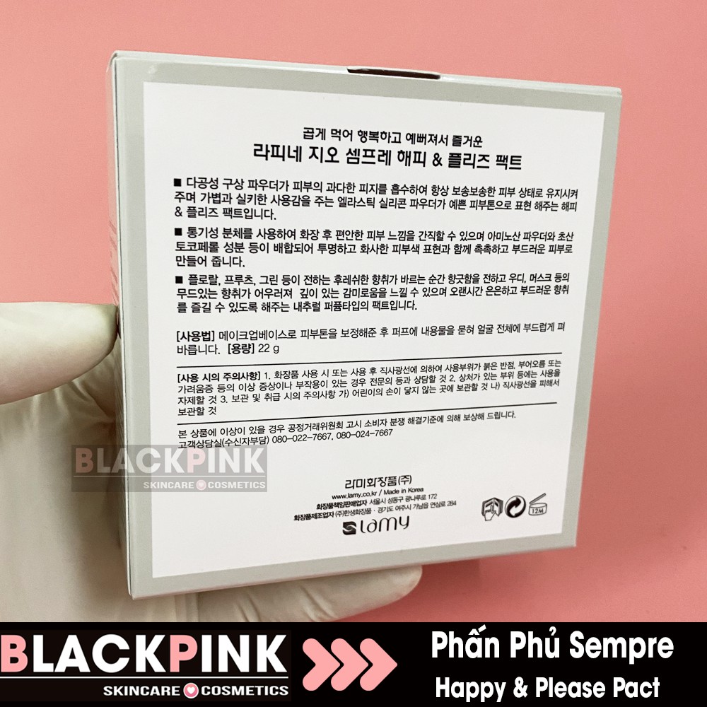 Phấn Phủ Geo Sempre Happy &amp; Please Pact